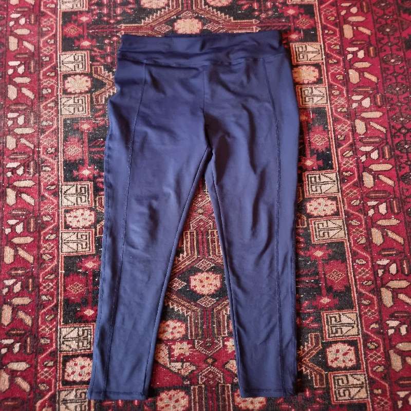 Navy Maxed Fitness Tights - Size M