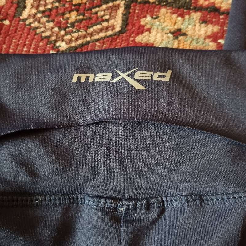 Navy Maxed Fitness Tights - Size M