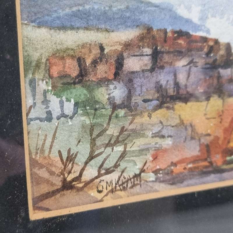 Framed Painting - Beautiful wooden frame - Size 39cm x 31cm