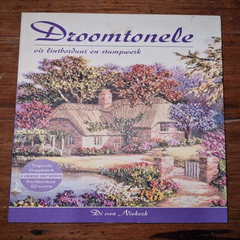 Droomtonele vir lintborduur en stumpwerk - Di van Niekerk