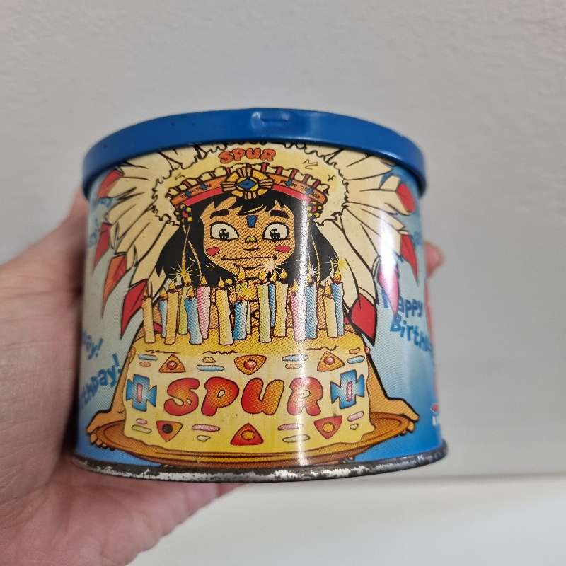 Vintage Spur Money Tin