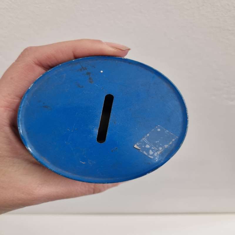 Vintage Spur Money Tin