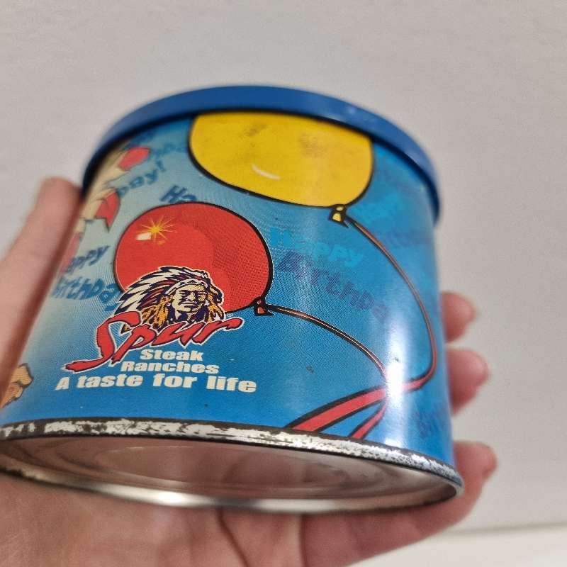 Vintage Spur Money Tin
