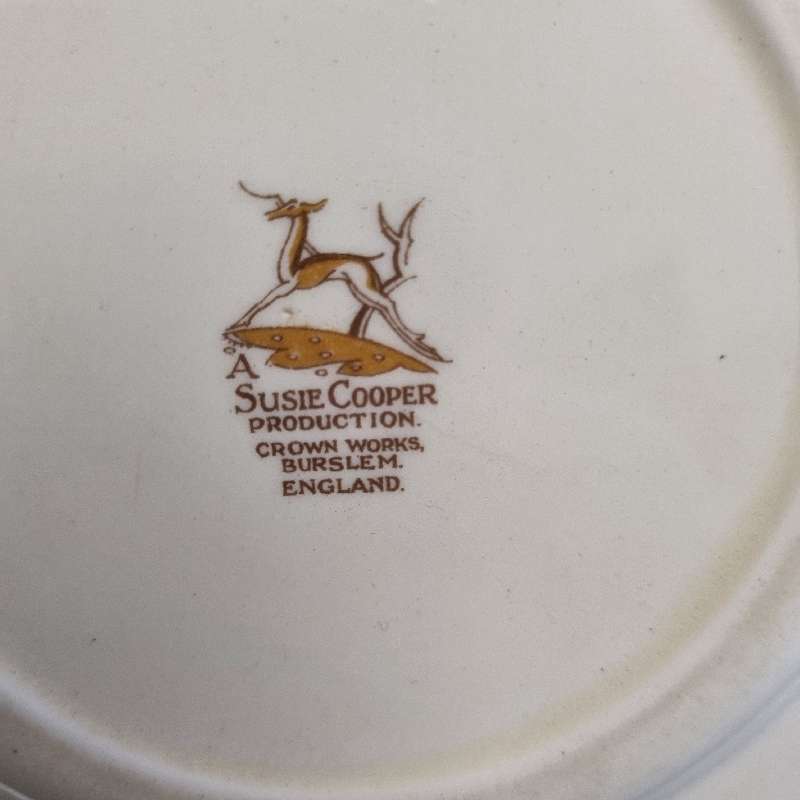 Vintage Susie Cooper side plate - Made in England
