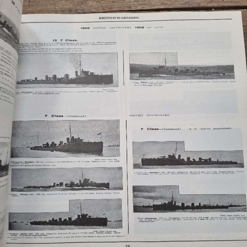 2 x Large Coffee Table Books - Jane's Fighting Ships of WWI and WWII