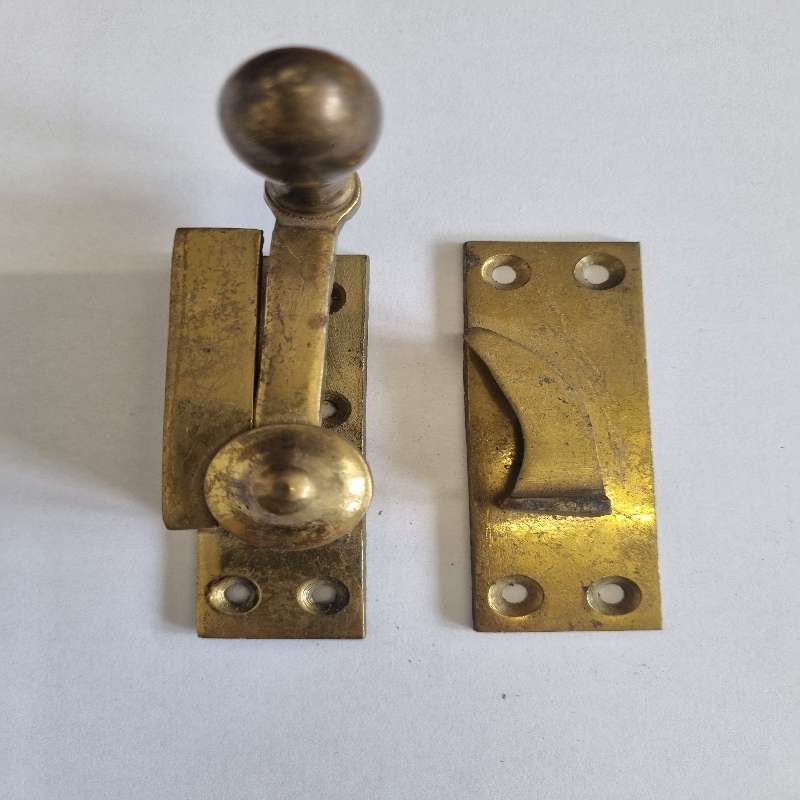 Solid Vintage Brass Latch