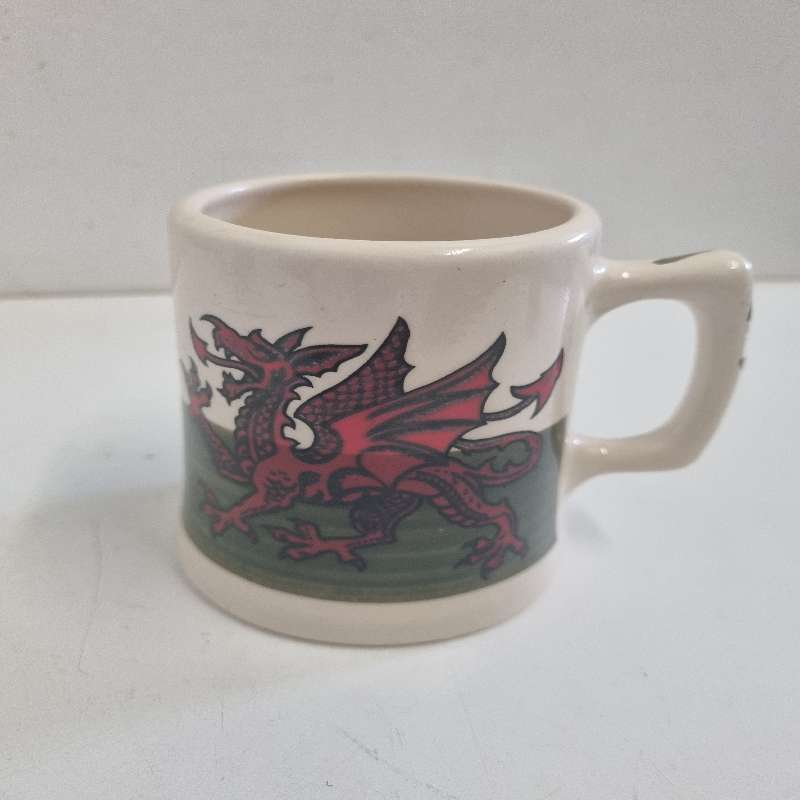 Wales Mug - Dragon Pottery - Made in Wales