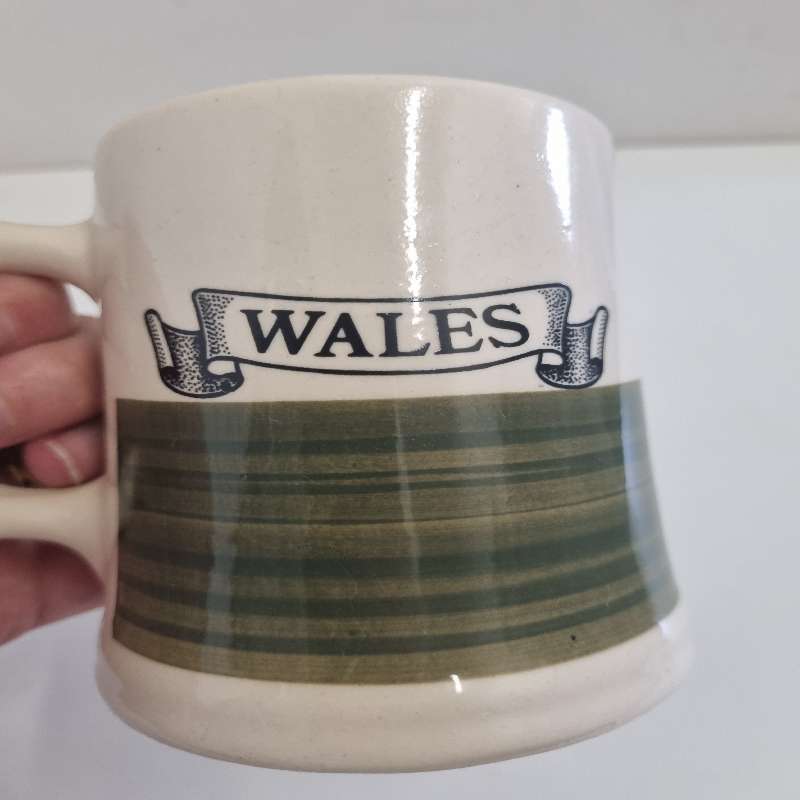 Wales Mug - Dragon Pottery - Made in Wales