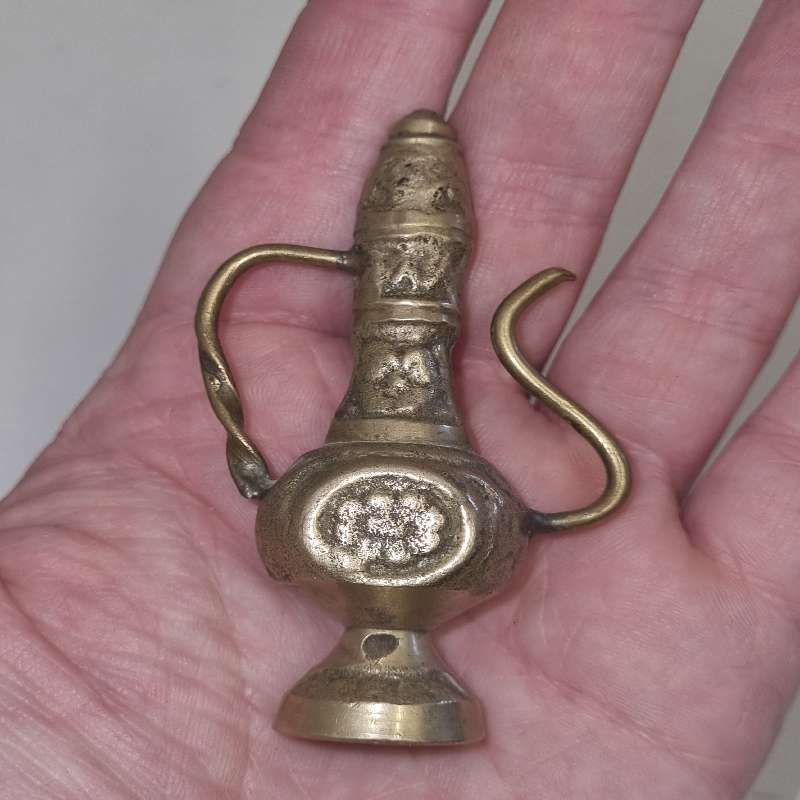 Small Brass Figure - Height - 7.5cm