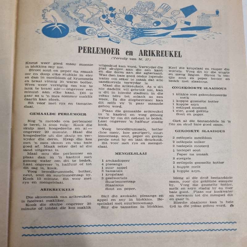 12 x Vintage Sarie Bêreboekies - Vol resepte, patrone en idees - 1950's en 1960's
