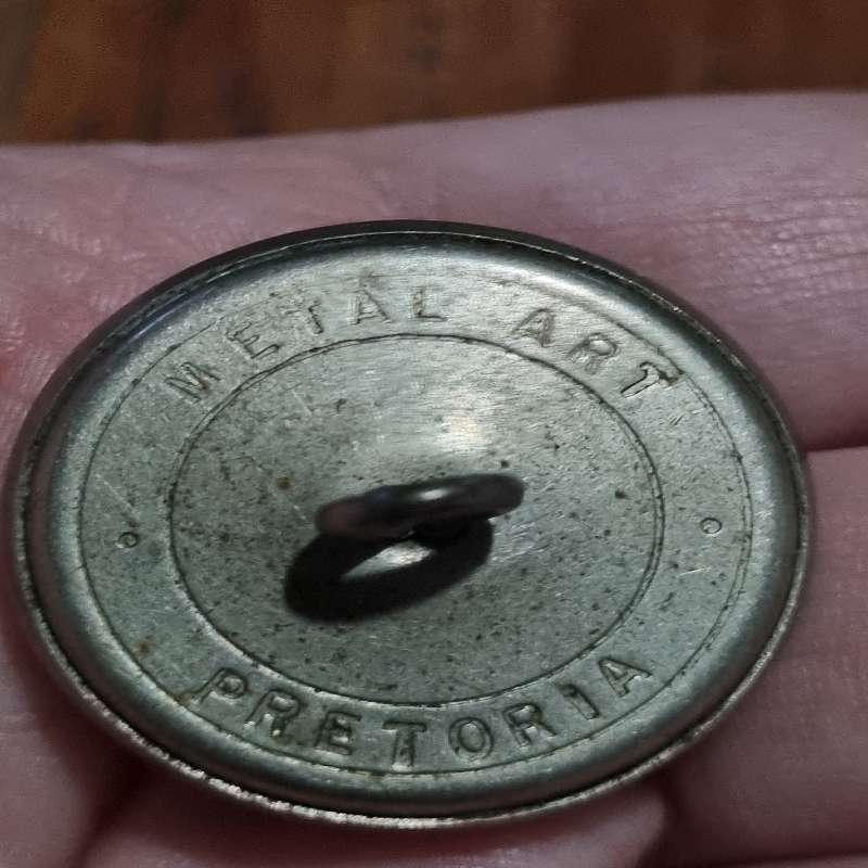 3 x Large Old South African Railway Buttons - SAR