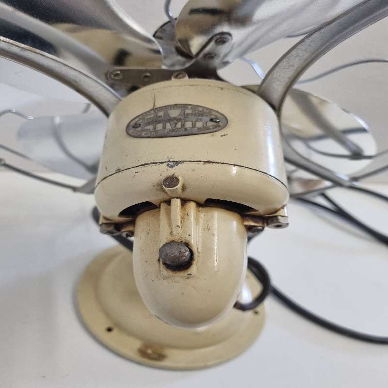 Vintage Retro Limit Fan - Made in England - Working condition