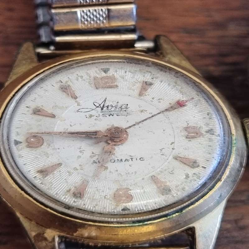 2 x Vintage Watches - Avia 17 Jewels Automatic Swiss & Ebel watch - Selling as is