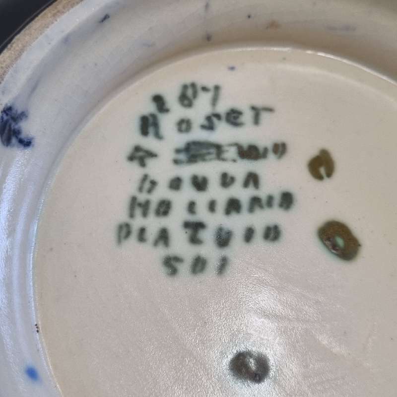 Large Hand Painted Gouda - Holland Bowl - Diameter - 27cm