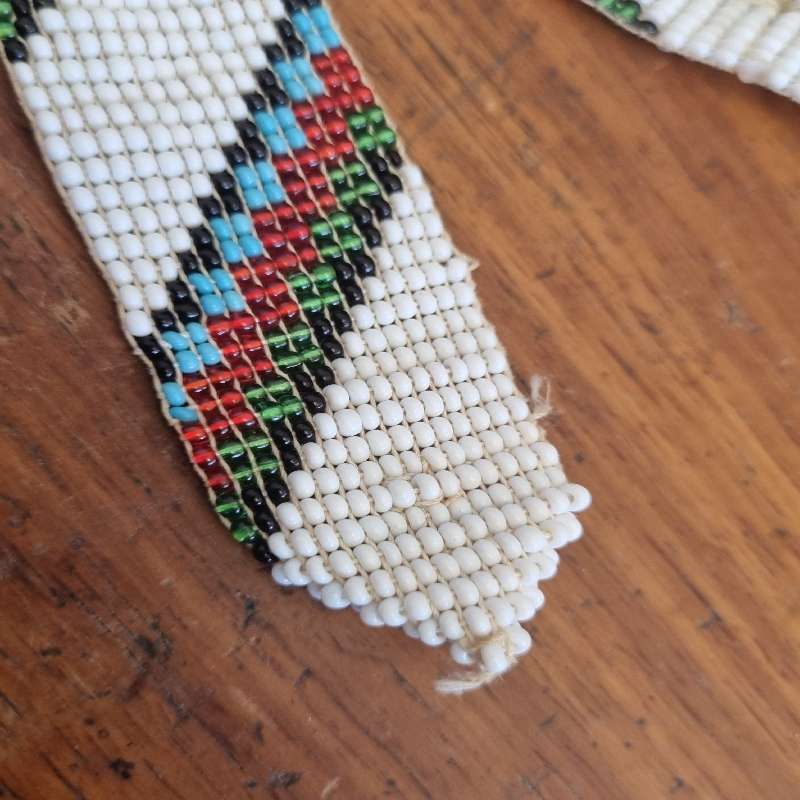 Beautiful Handcrafted Beaded Belt - Retro
