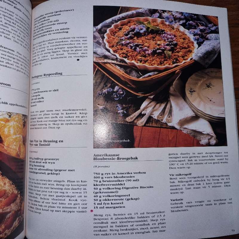 Kookkuns A La Wereld - Rooi Rose se uitsoekresepte van oraloor