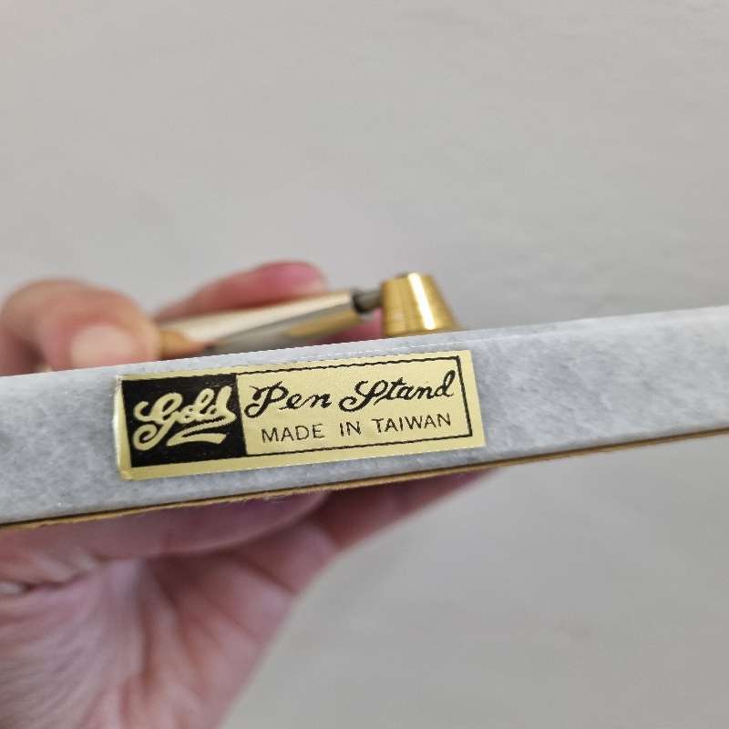 Pen Stand on Marble Base