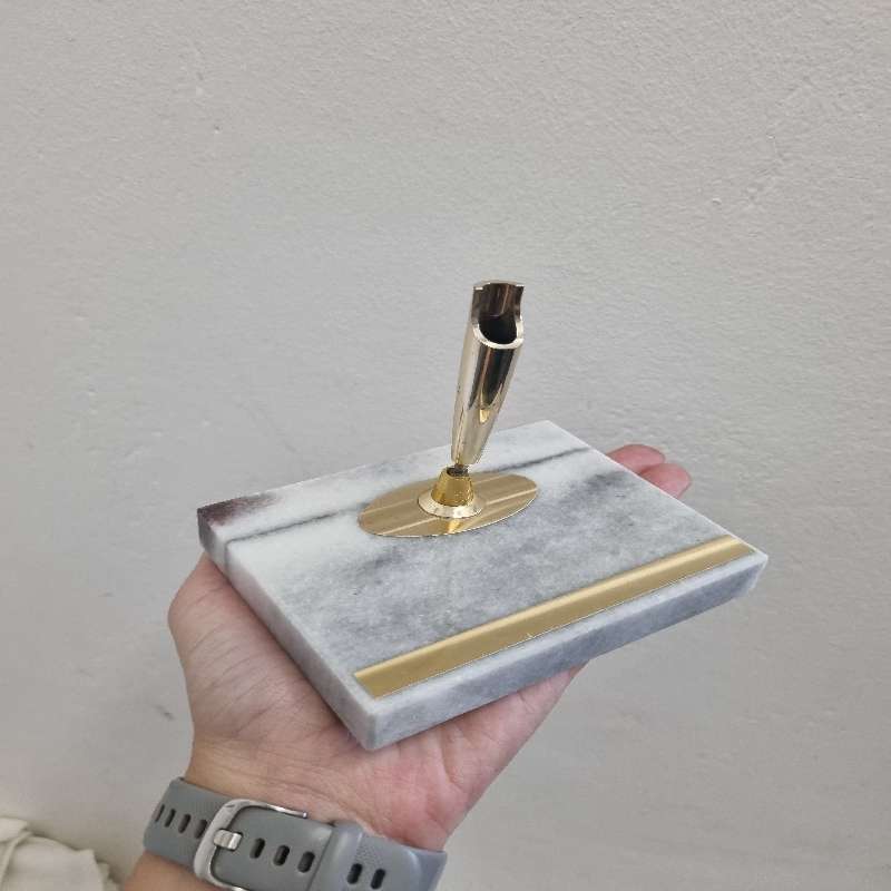 Pen Stand on Marble Base