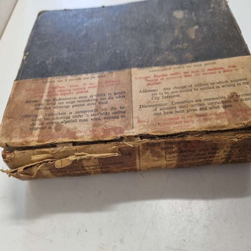 Vintage Bible - 1939 Die Bybel