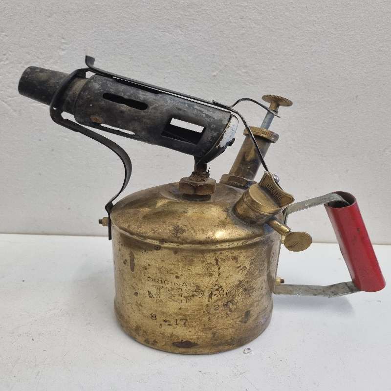 Vintage brass Jeppo blowtorch