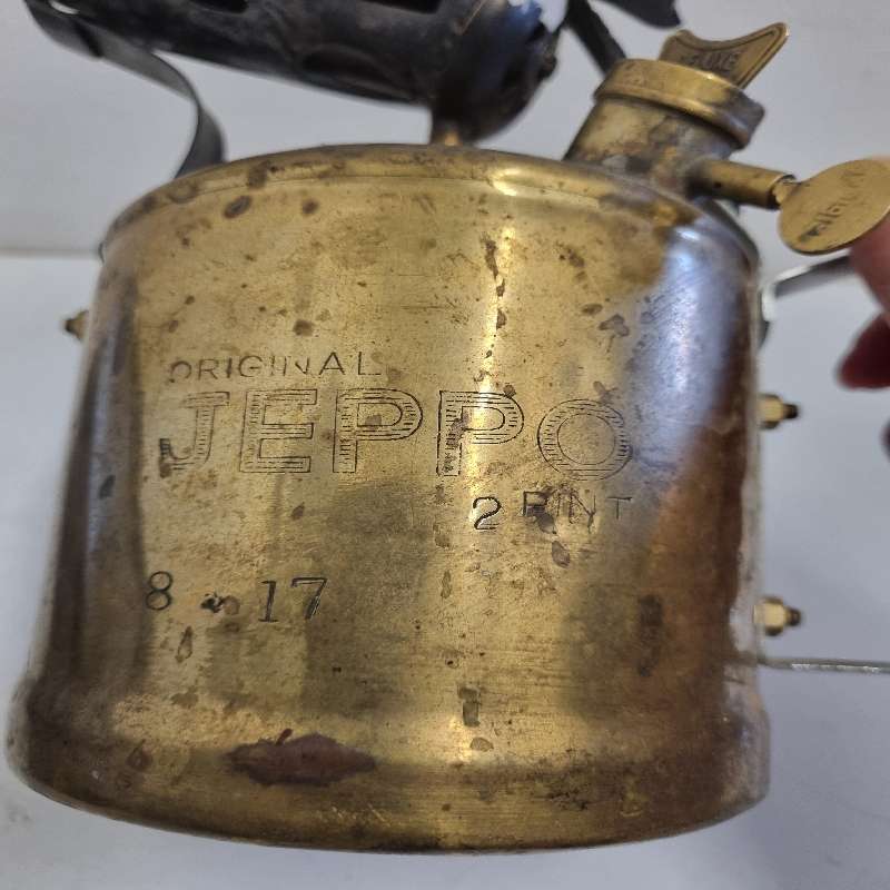 Vintage brass Jeppo blowtorch