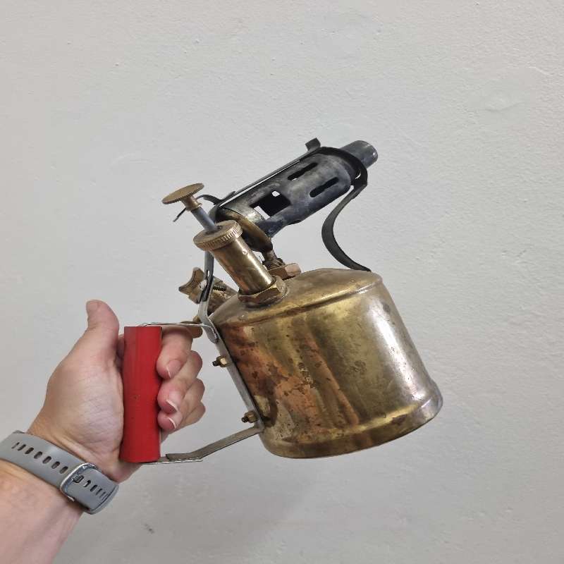Vintage brass Jeppo blowtorch