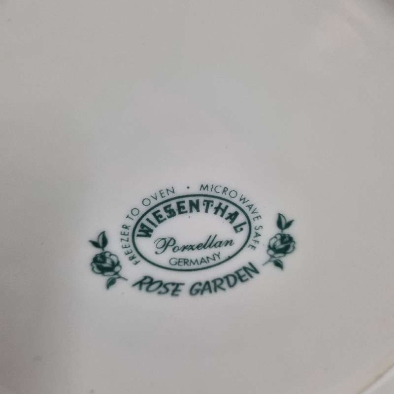 Wiesenthal Porcelain Small Cake Plate - Made in Germany - Diameter - 19.5cm