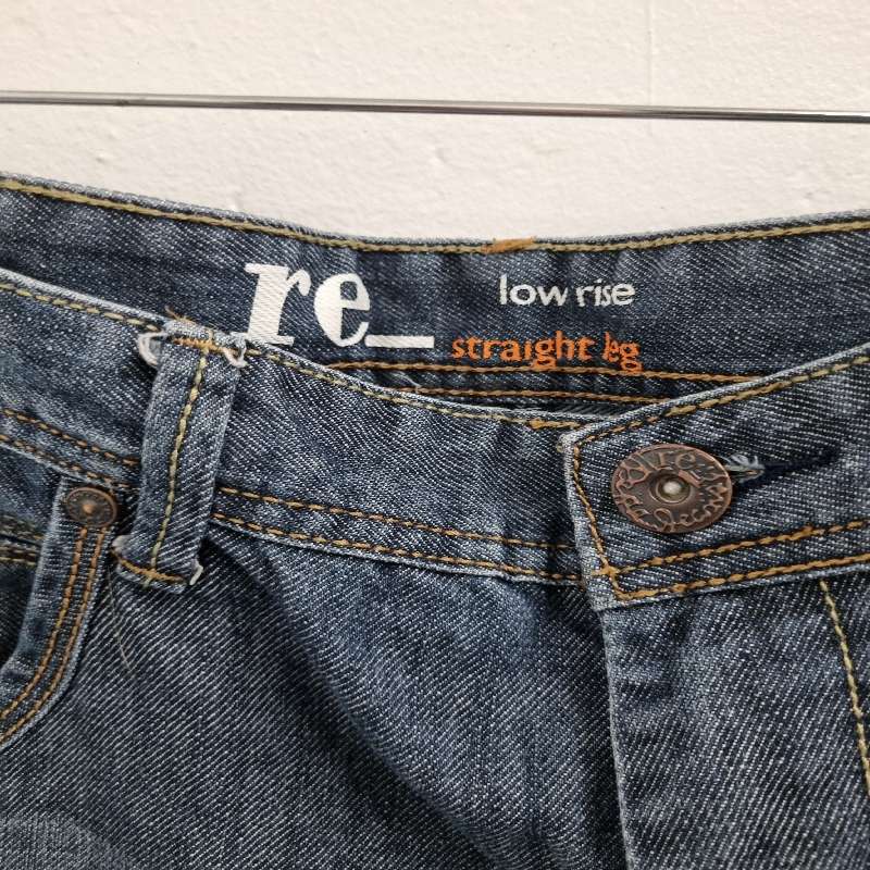 RE Woolworths Low Rise Straight Leg Jeans - Size 38/79
