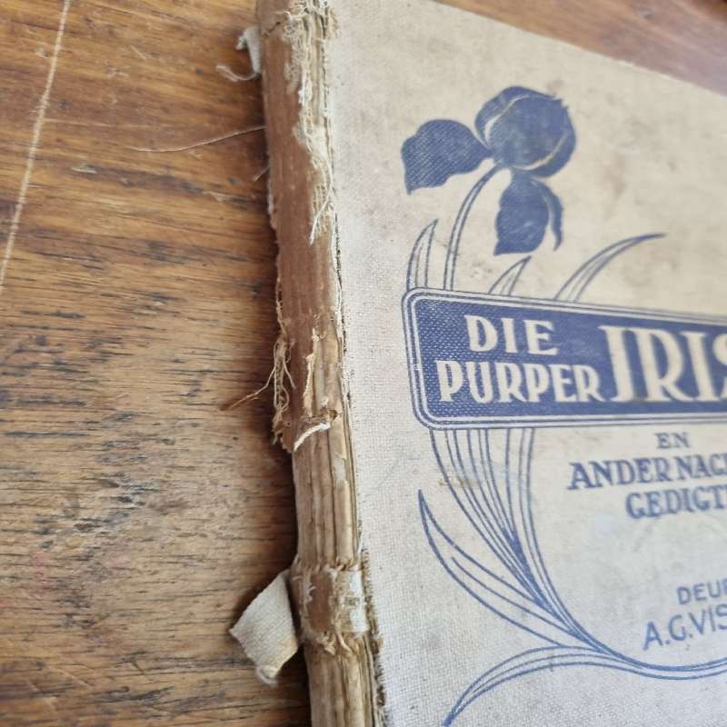 Die Purper Iris en ander nagelate gedigte - A.G. Visser - 1931