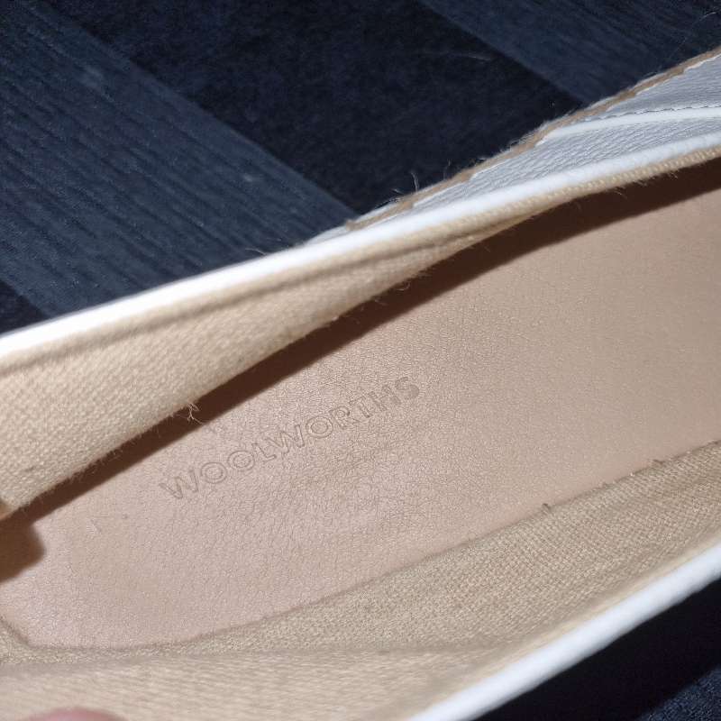 White Woolworths shoes - Size 7 - Perfect condition