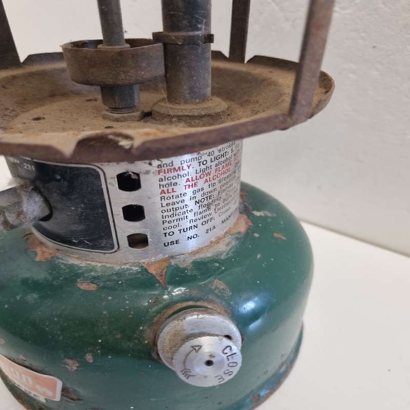 Vintage Coleman Lantern - Model 231 - No glass - See pictures.  What you see is what you get