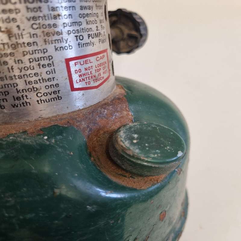 Vintage Coleman Lantern - Model 231 - No glass - See pictures.  What you see is what you get