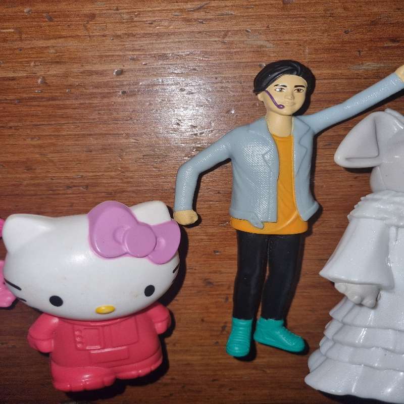 6 x MacDonald's Toys incl. Shrek, Sing, etc.