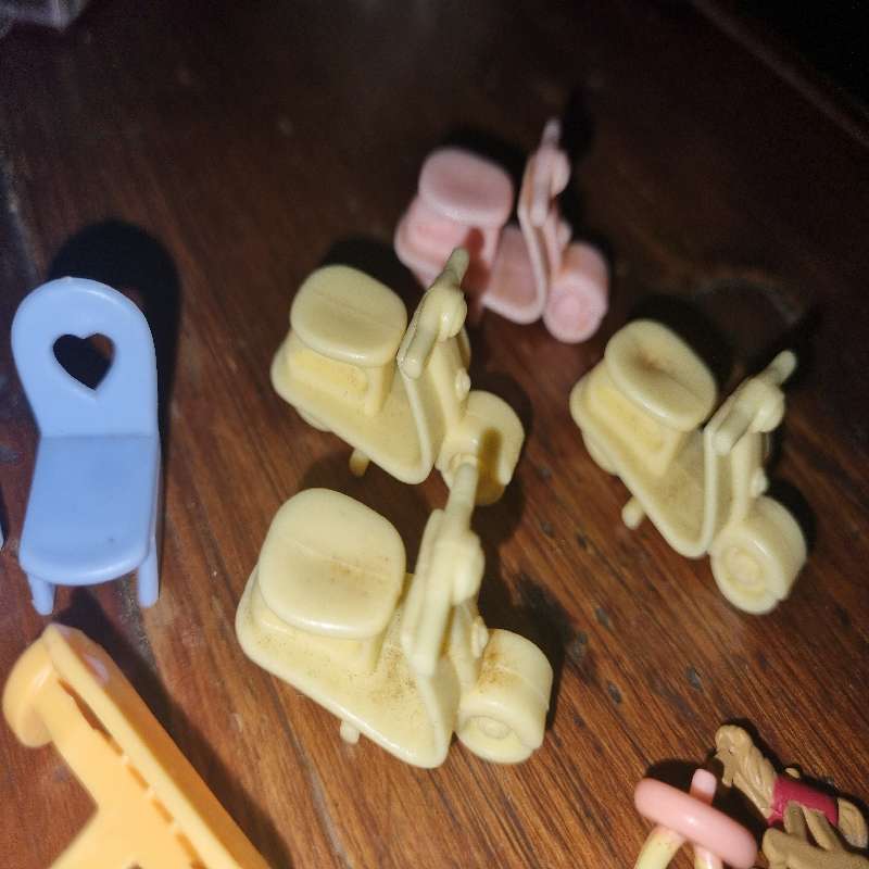 11 Piece Toy accessories - Scooters, Furniture, etc. See pictures