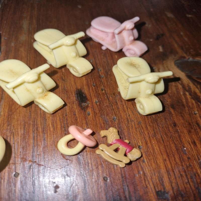 11 Piece Toy accessories - Scooters, Furniture, etc. See pictures