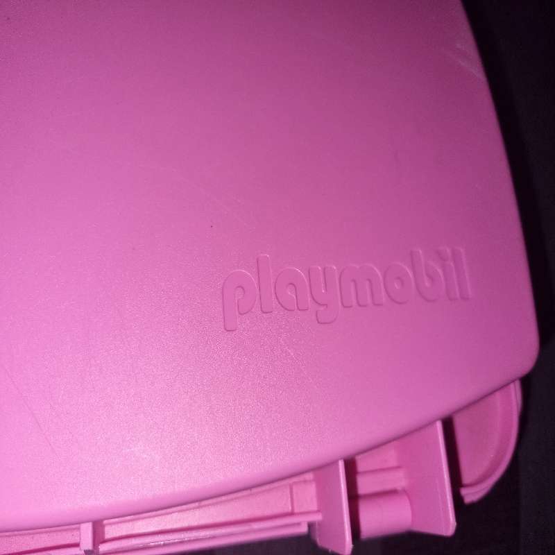 Playmobil pink carry case - empty