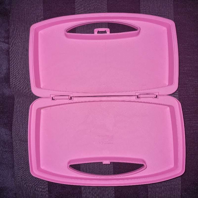 Playmobil pink carry case - empty