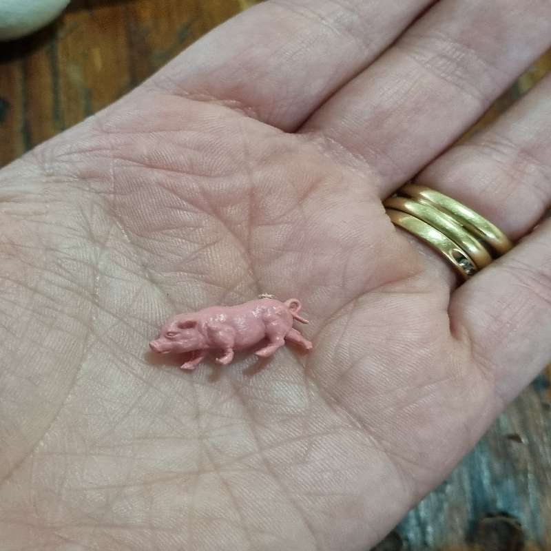 Miniature Farm Animals - Chicken, Rabbit & Pigs