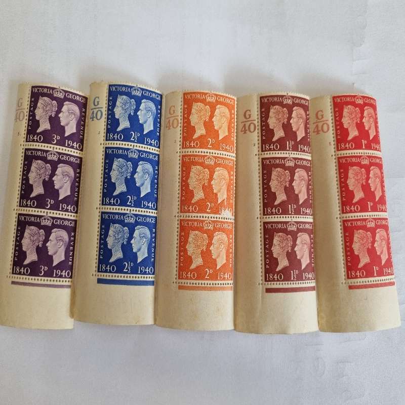 1940 Victoria George Stamps - See pictures