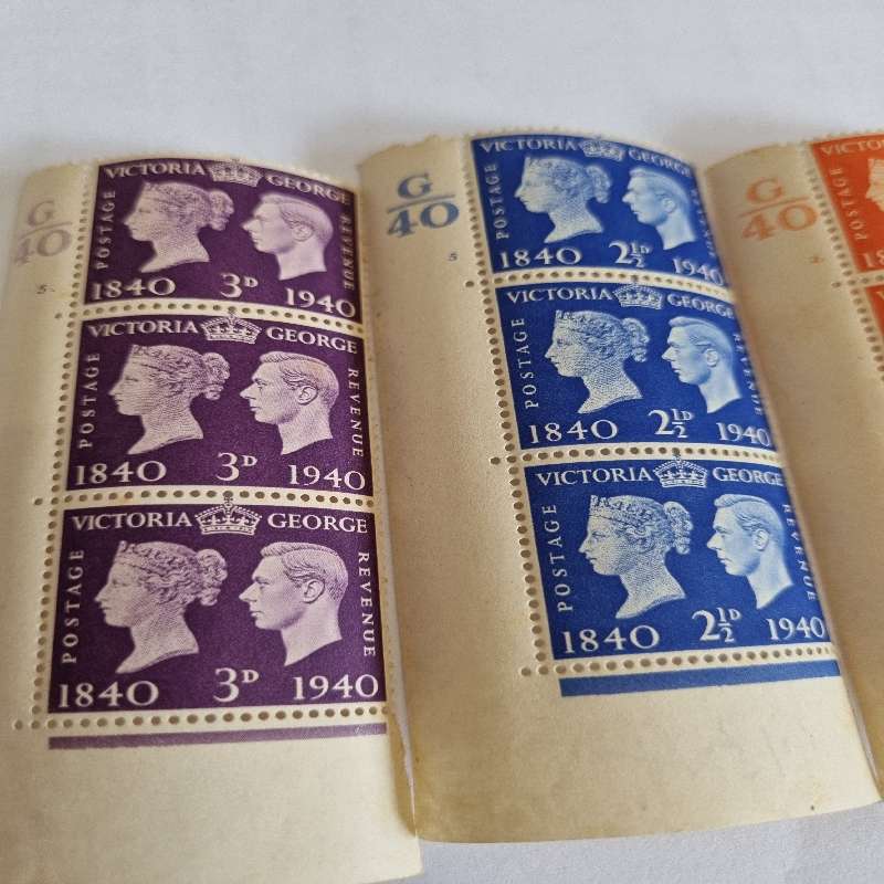 1940 Victoria George Stamps - See pictures