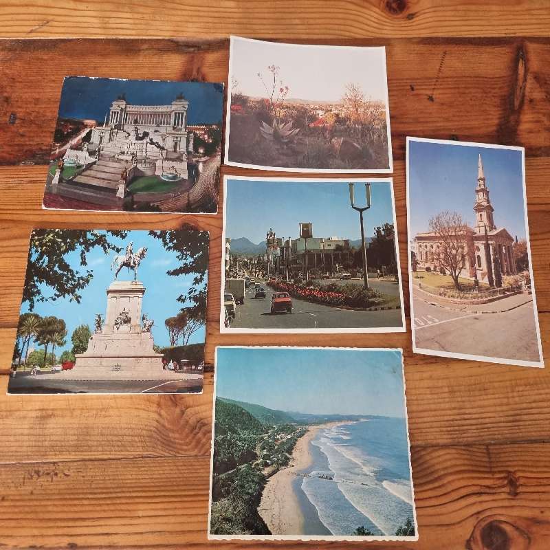 6 x Vintage Post Cards