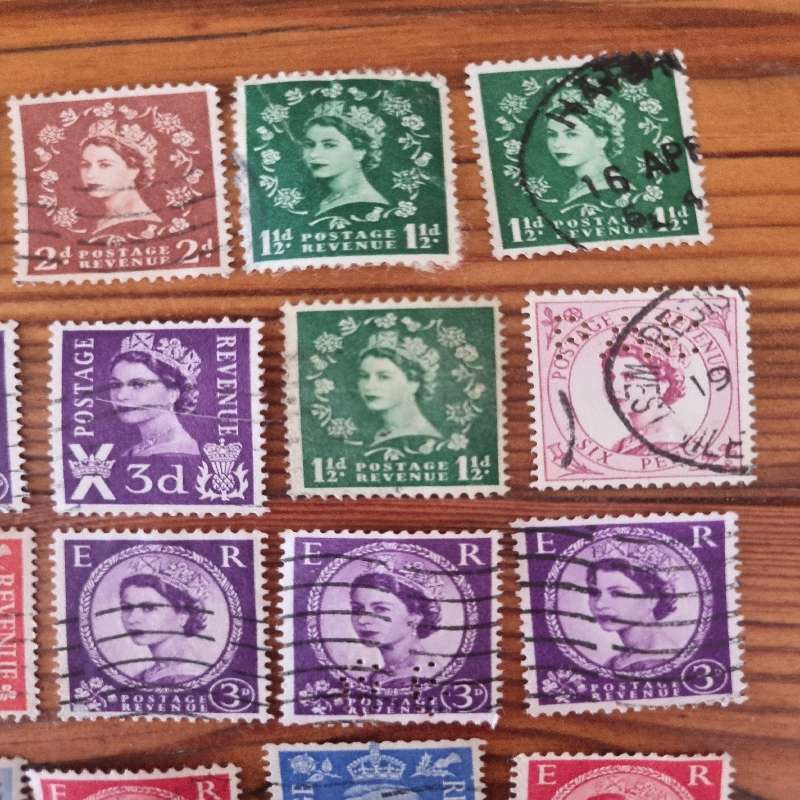 41 x England Stamps
