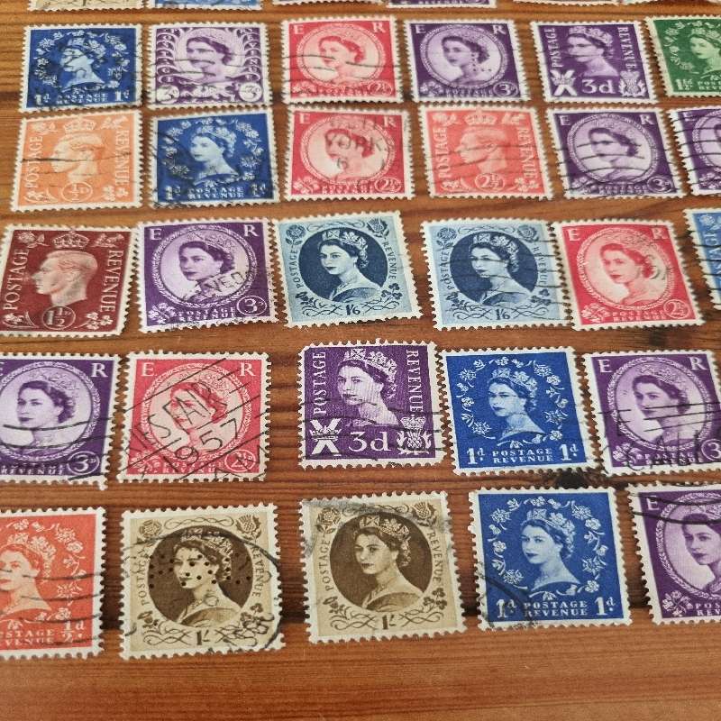 41 x England Stamps