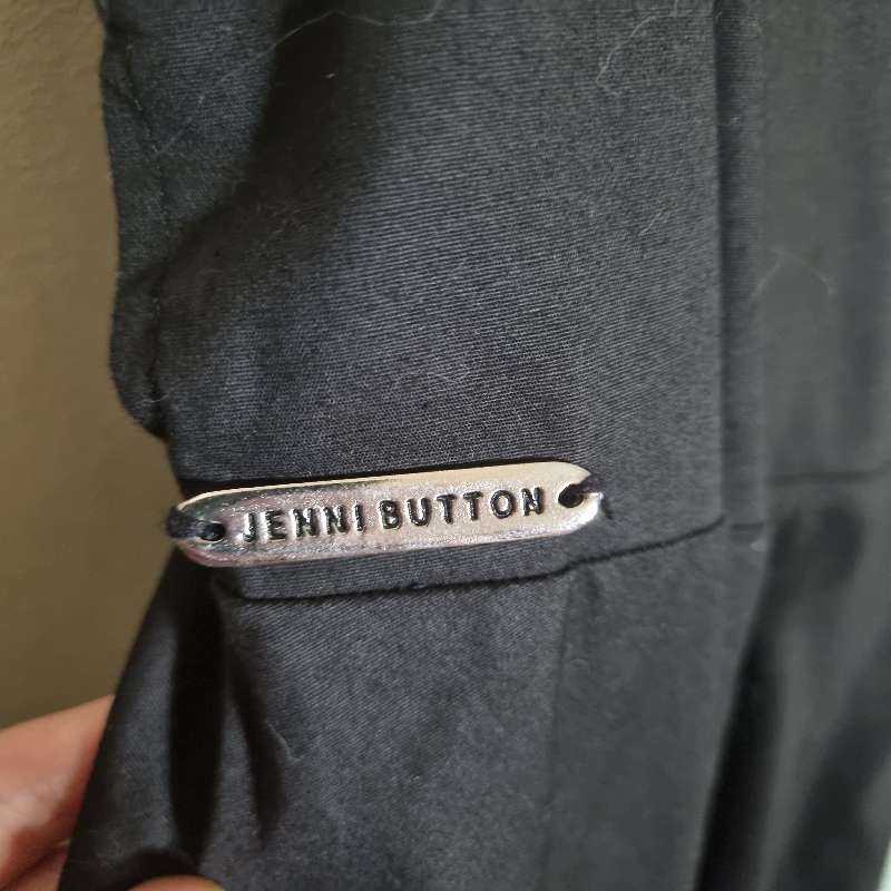 Beautiful Black Jenni Button Wrap Dress - Size 36 - Never worn