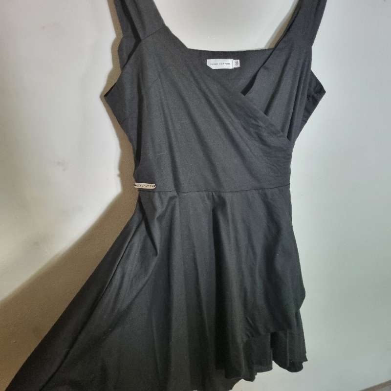 Beautiful Black Jenni Button Wrap Dress - Size 36 - Never worn