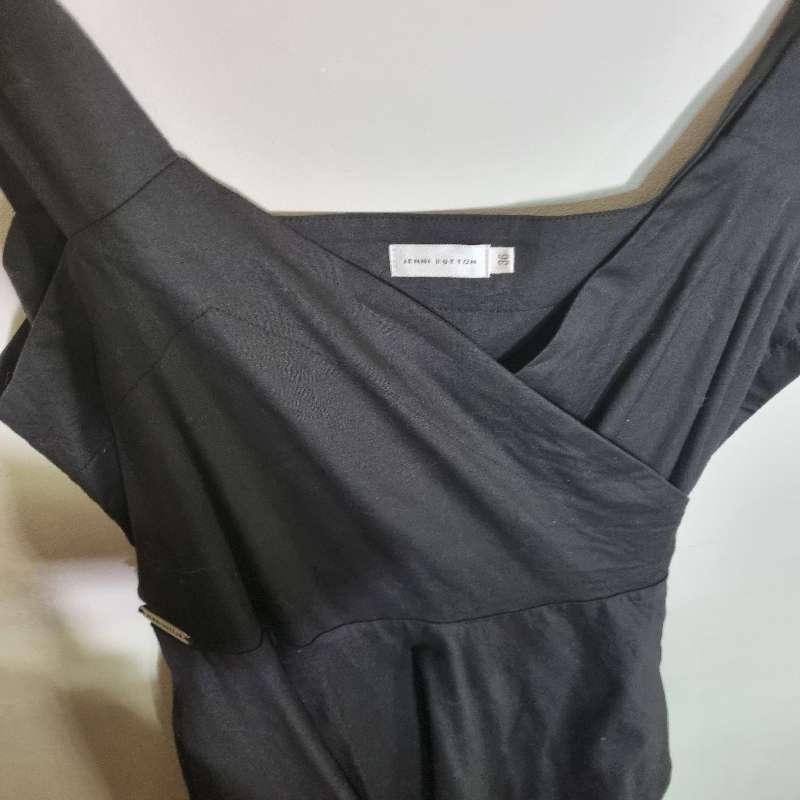 Beautiful Black Jenni Button Wrap Dress - Size 36 - Never worn