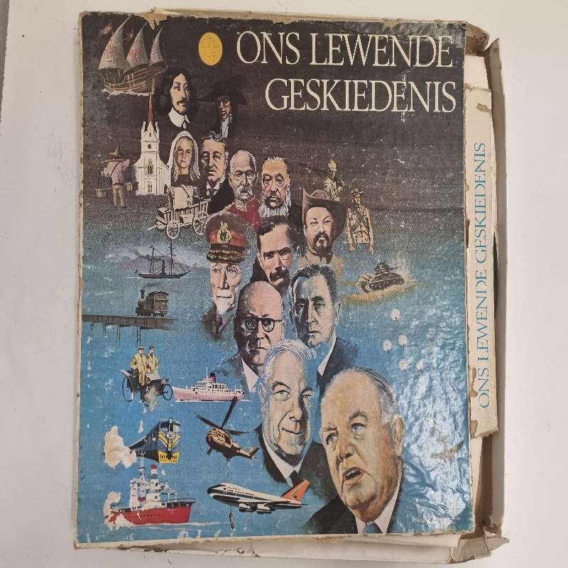 Ons Lewende Geskiedenis 8 x LP Vinyl Boxset - Records