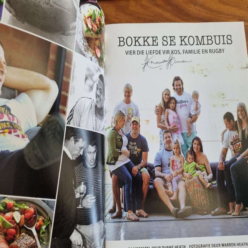 Bokke se Kombuis - Vier die liefde vir kos, familie en rugby - Duane Heath