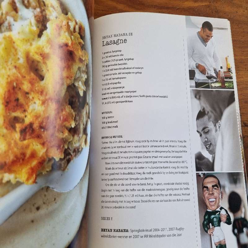 Bokke se Kombuis - Vier die liefde vir kos, familie en rugby - Duane Heath