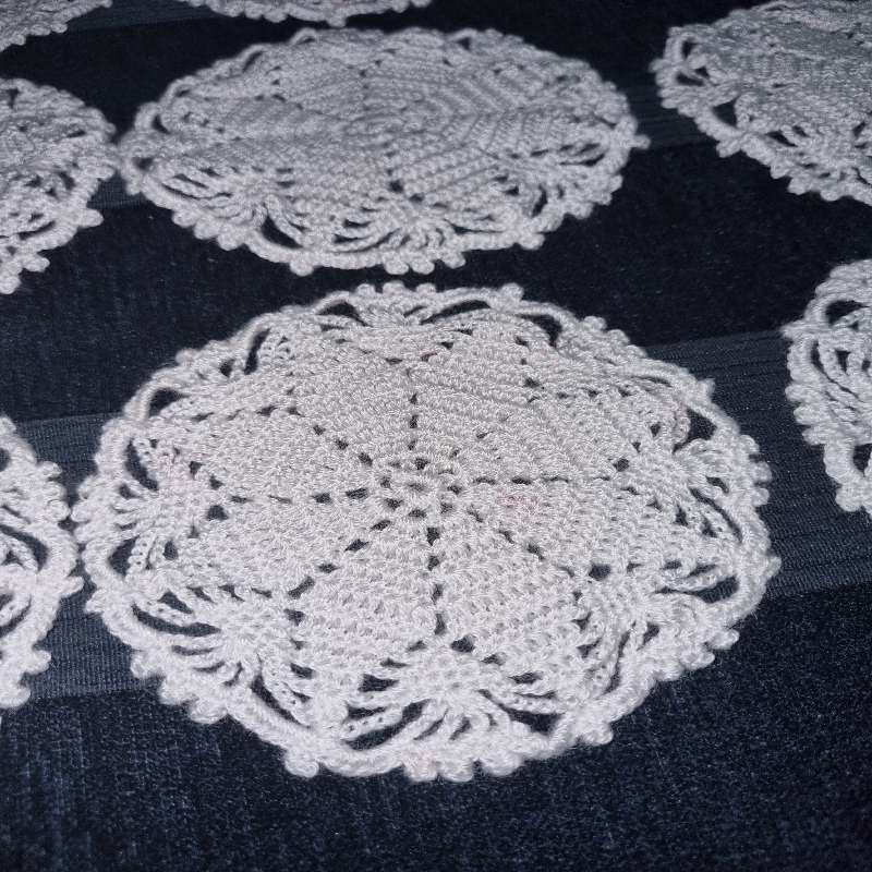 12 x Crochet Doilies